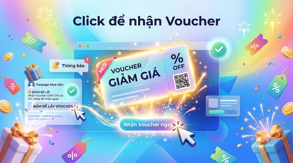 Instagram - Tặng Voucher tự động qua Direct Message