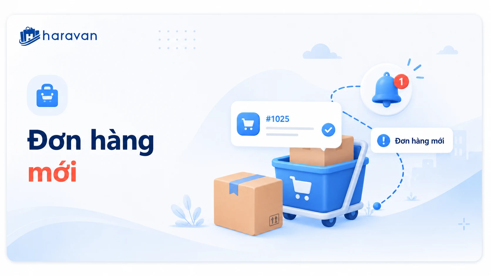 Haravan - Xác nhận đơn hàng mới